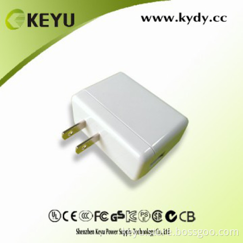 For Android Phone White USB Power Supply 1.2A USB Power Adapter